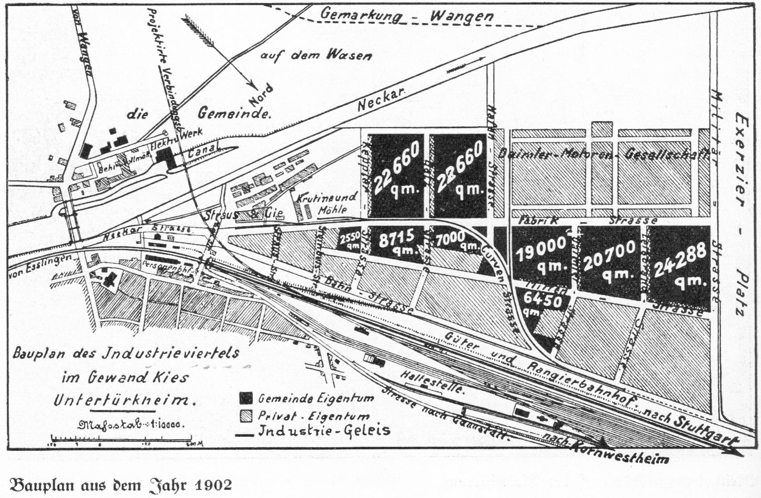 Plan von 1902